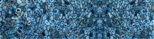 Royal Blue Agate Semi-Precious