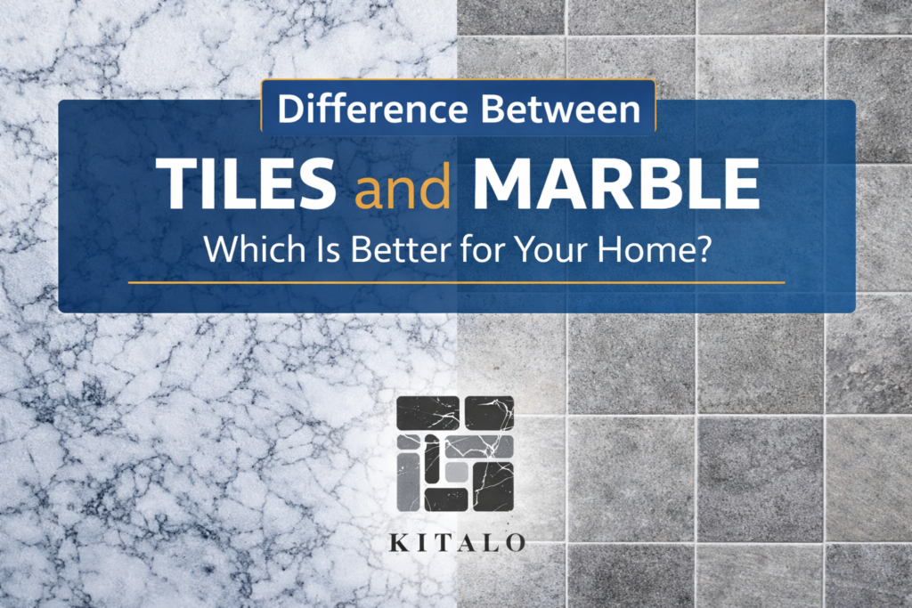 Difference Between Tiles and Marble