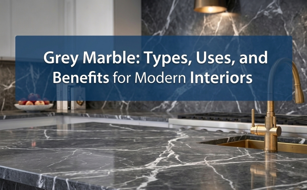 Grey Marble: Types, Uses & Benefits for Modern Interiors