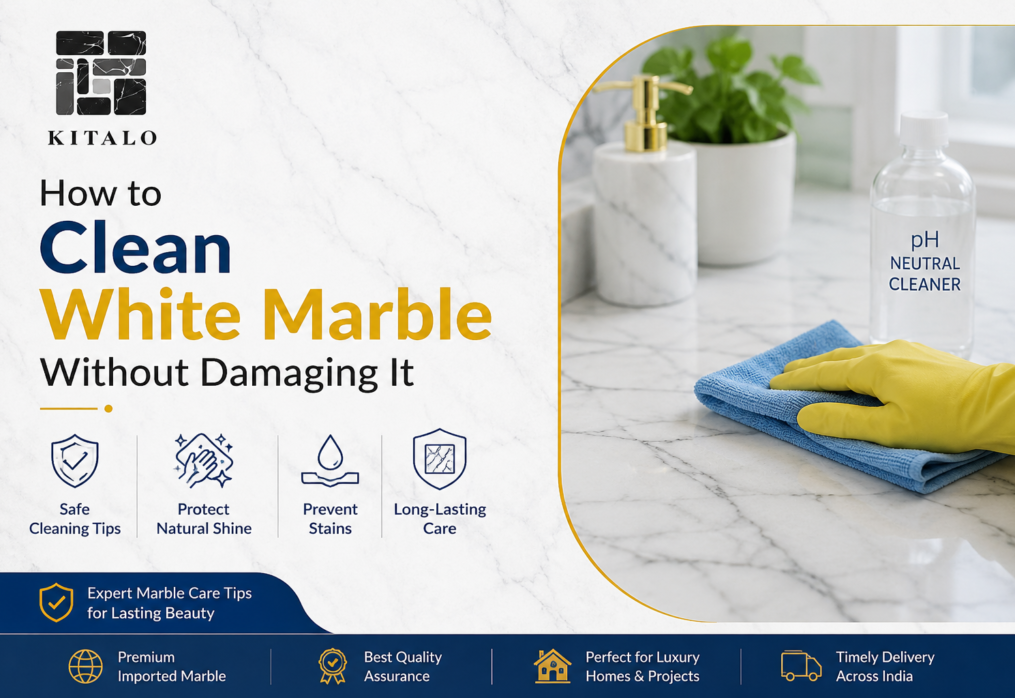 How to Clean White Marble Without Damaging It